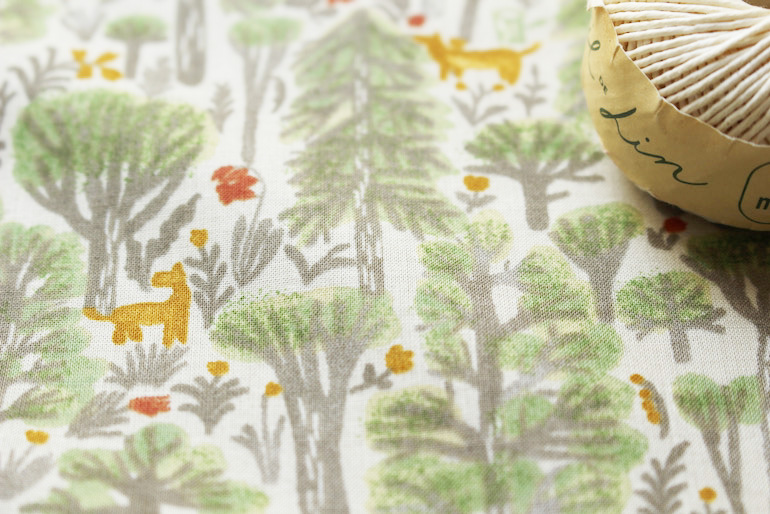 Jcパステルの森<br>ベージュ×緑